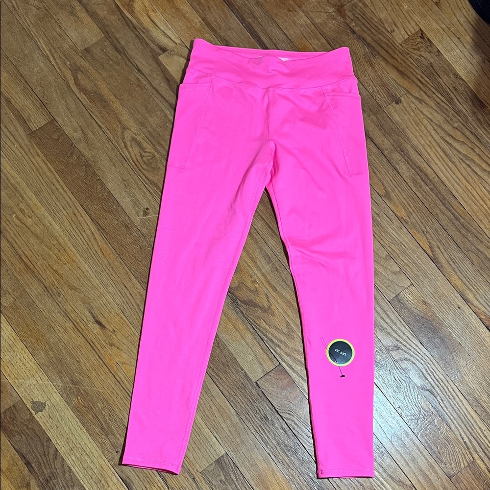 New without tags Athletic Works Neon Pink Girls' Active Leggings